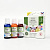 NATURAL multi-color Set of gel natural water-soluble food colorants KREDA, 3 pcs*20ml