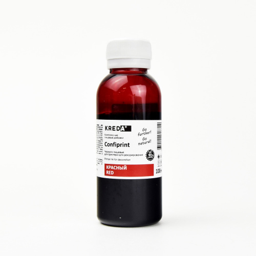 Red, Confiprint, food ink for printing