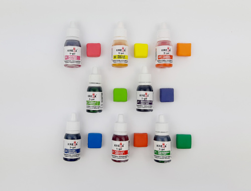 ELECTRO promo Set of gel water-soluble food concentrates with electro effect, 8pcs*10ml
