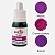 Purple, S-gel, water-soluble concentrate for food dye