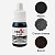 Dark black, S-gel, water-soluble concentrate for food dye