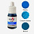 Light blue, S-gel, water-soluble concentrate for food dye