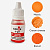 Orange electro, S-gel, water-soluble concentrate for food dye