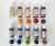 STANDART MIX multi-color Set of gel water-soluble food concentrates, 9pcs*20ml + mixing component concentrate 20ml STANDART MIX multi-color Set of gel water-soluble food concentrates, 9pcs*20ml + mixing component concentrate 20ml