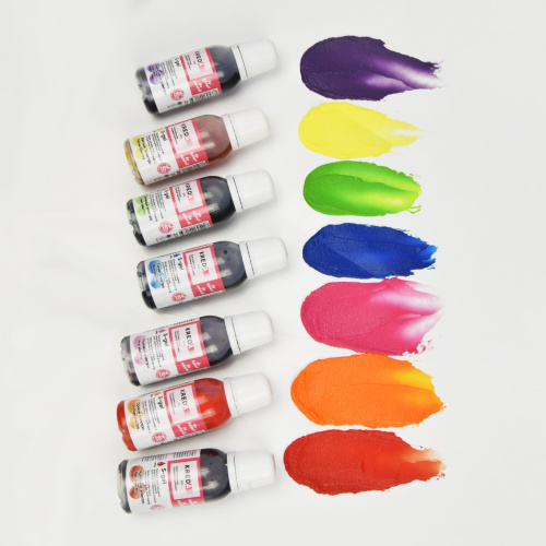 ELECTRO Set of gel water-soluble food concentrates with electro effect, 7pcs*20ml